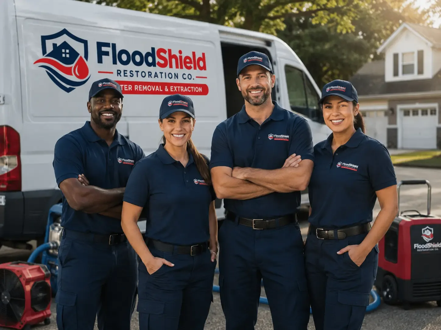 Flood Damage Restoration company in Ona, WV